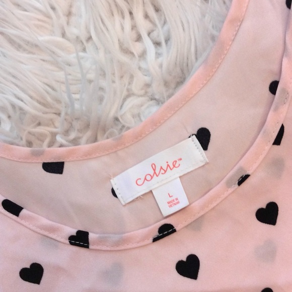 NWOT Hearts Cami Pajama Set - Picture 5 of 8